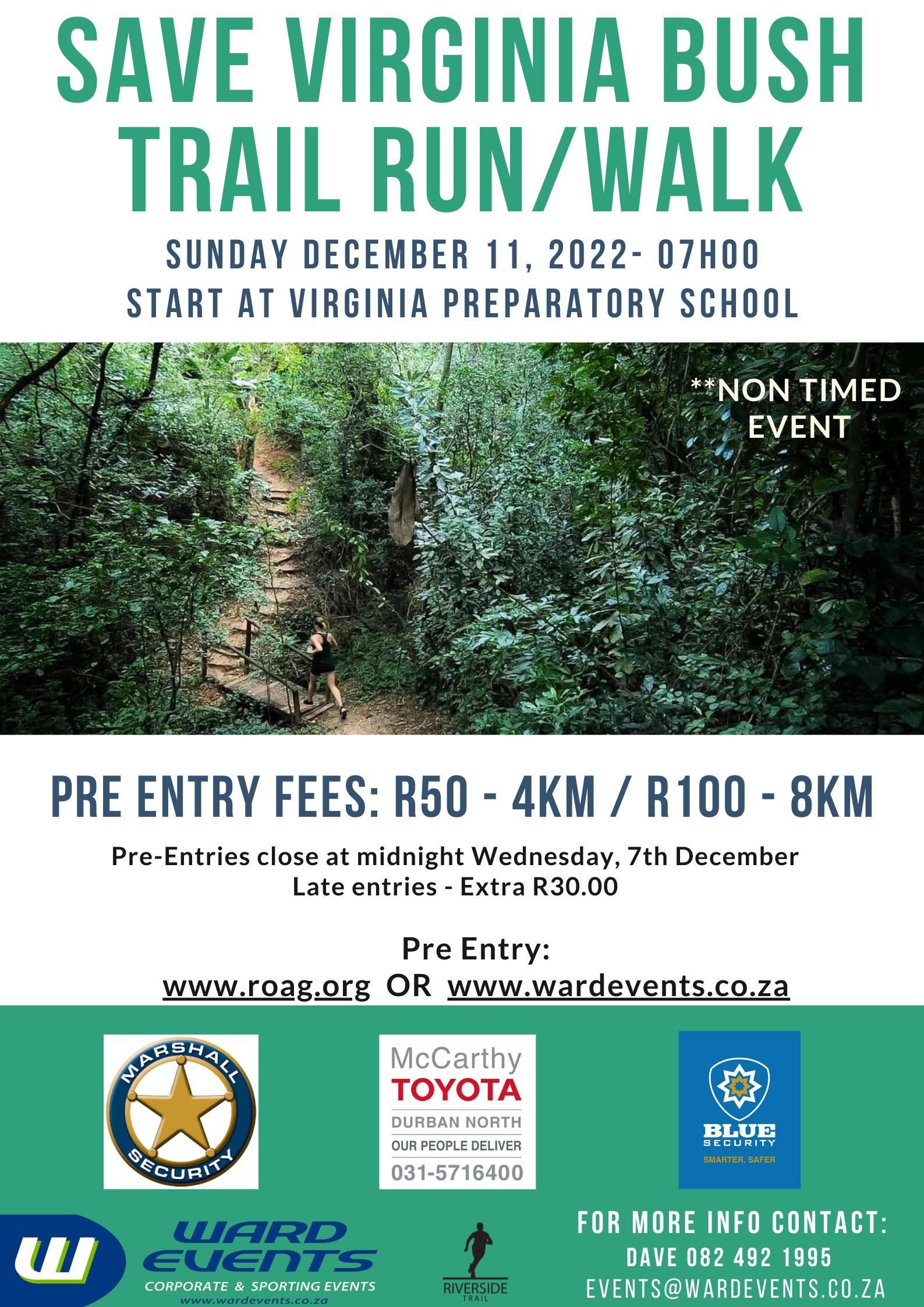 SAVE Virginia Bush Trail Run